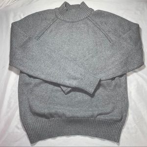 Grey turtleneck